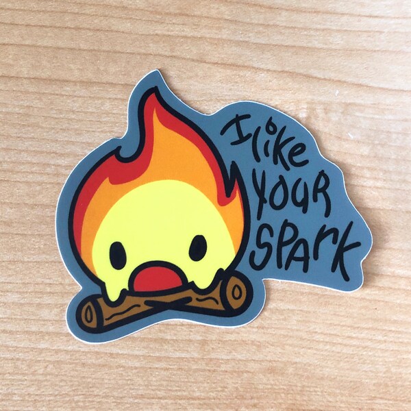 Spark Sticker - Etsy