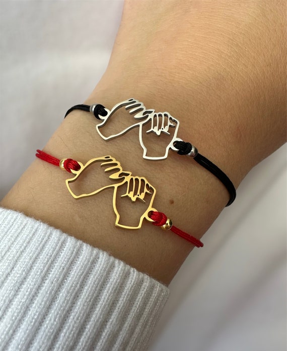 Friendship Bracelets Pinky Promise Charm Bracelet Pinky Promise