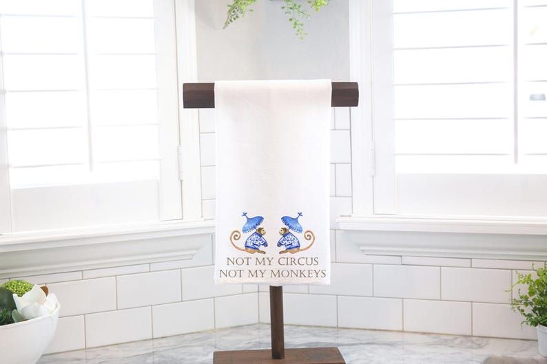 PreppyChick Flour Sack Tea Towel - Thumbnail 2