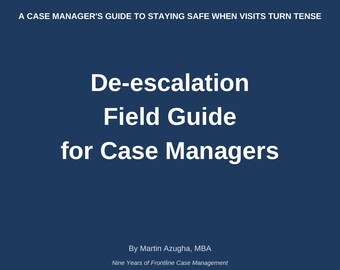 Deeskalationsleitfaden für Fallmanager | Verbale Deeskalationstechniken, Arbeitssicherheit & Krisenskripte (Druckbare PDF-Datei)