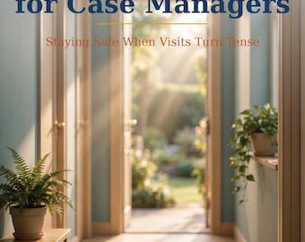 De-Escalation Guide for Case Managers | Verbal De-Escalation Techniques, Worker Safety & Crisis Scripts Printable PDF
