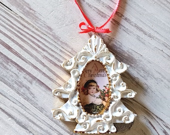 Handmade Victorian Tree Ornament