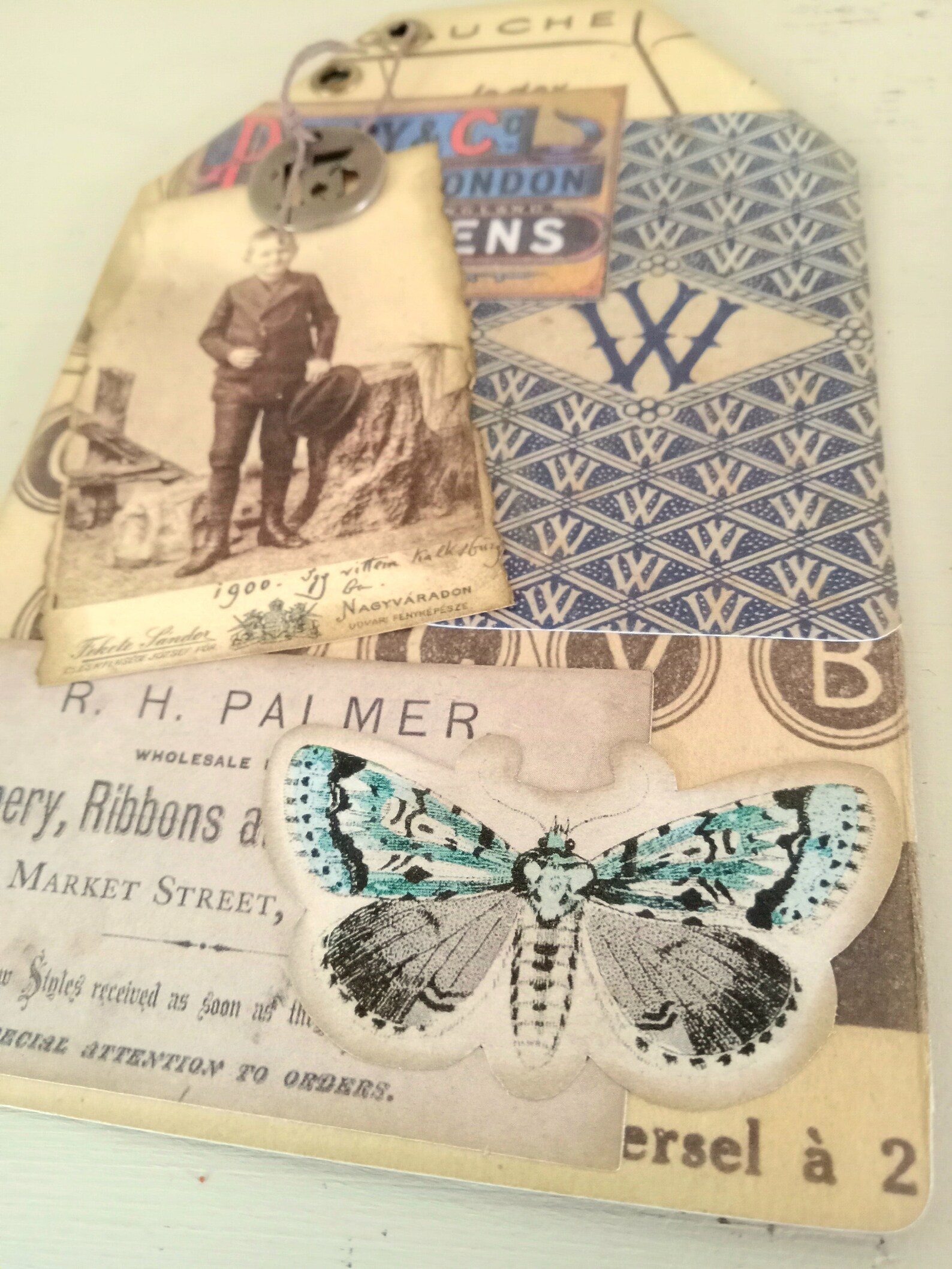 Handmade Junk Journal Tags - Etsy