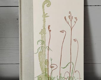 1965 "To Those Who See" Poetry Book