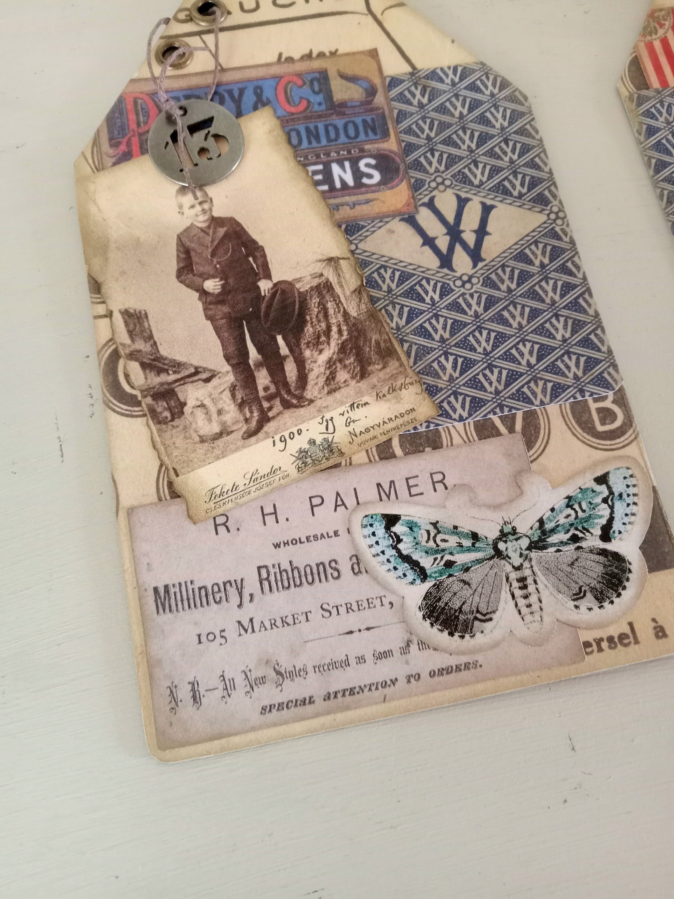 Handmade Junk Journal Tags - Etsy