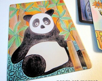 Art Magnet Panda 3.5" x 5"