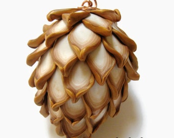 Axylex 20 pieces christmas pine cones decorations picks - snow pine cone  for xmas tree garland wreath ornaments pinecones decorating