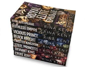 Rina Kent Royal Elite Series 8-Book Dark Romance Collection (Paperback Bundle)