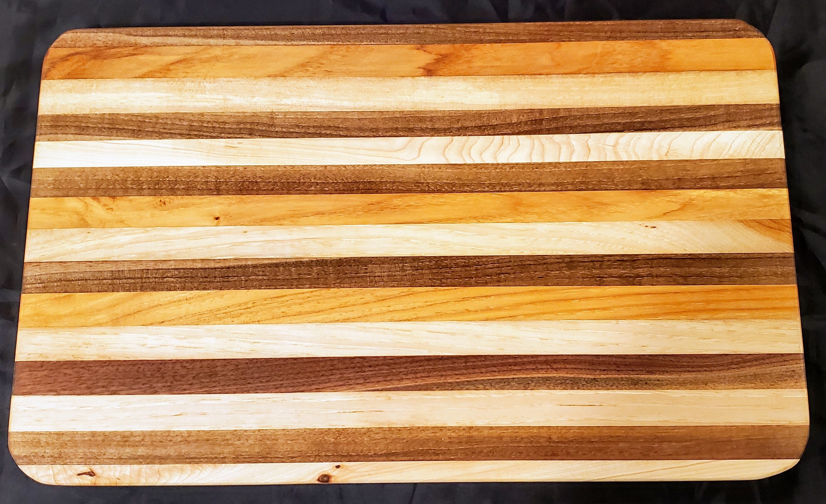 Large MultiWood Cutting Board Etsy
