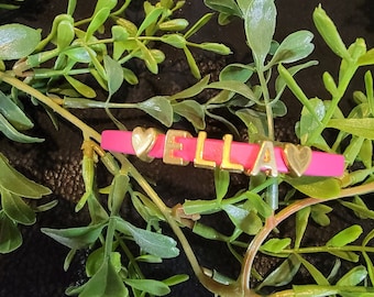 Leather Name Bracelets