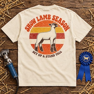 Show Lamb Shirt - Etsy