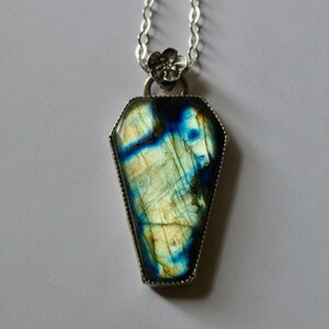 Collier Cercueil Labradorite