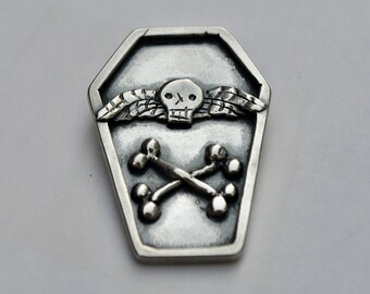 Winged Death’s Head Neckace