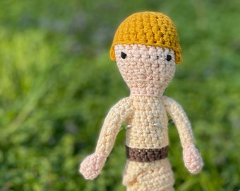 Luke Skywalker Stuffed Doll - Amigurumi Doll