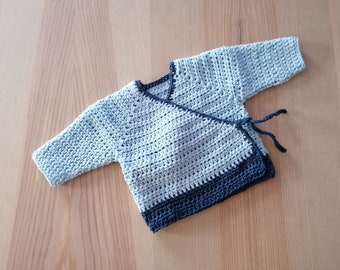 brassiere bébé layette 0/3 MOIS fait main