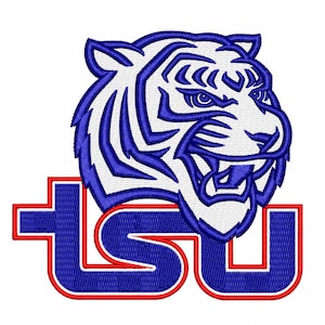 Parche del Tigre de LSU – Parche universitario bordado termoadhesivo