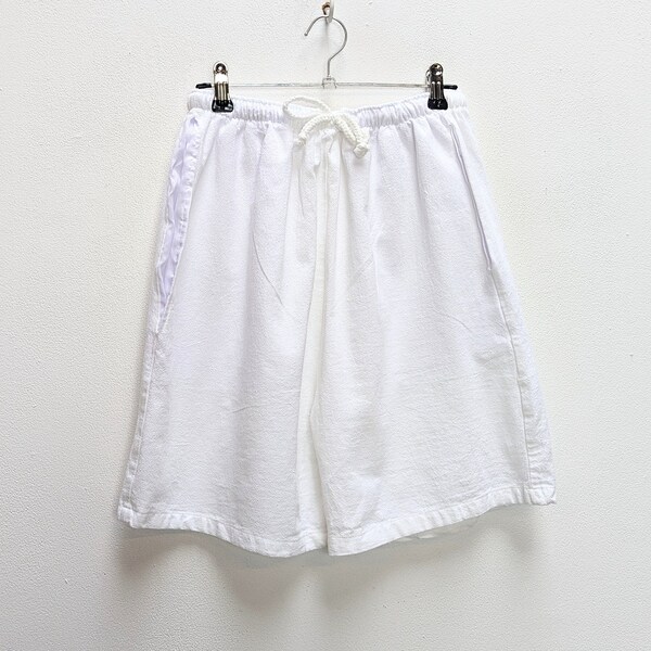 White Shorts Vintage Shorts Cotton Shorts Women's Shorts Medium Shorts White Shorts High Waisted Shorts Vintage White Shorts Medium Shorts