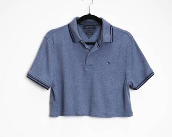 tommy hilfiger crop polo