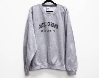 Gray college sweatshirts Clearance