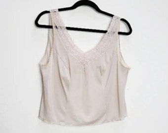 Schnürsenkel Spitze Cropped Cami Top Vintage Crop Top Schnürung Cami Spitze Crop Top Cropped Camisole Top Off-White Crop Top Vintage Cami Crop Top