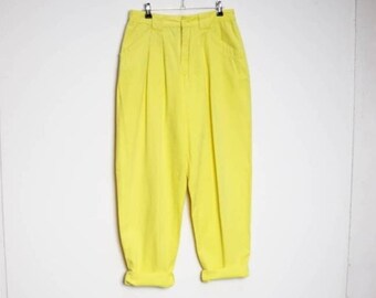 yellow trousers