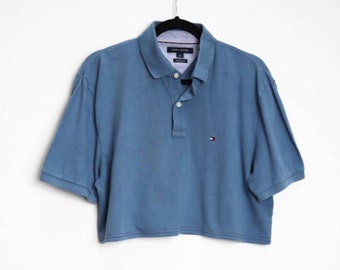 cropped tommy hilfiger polo