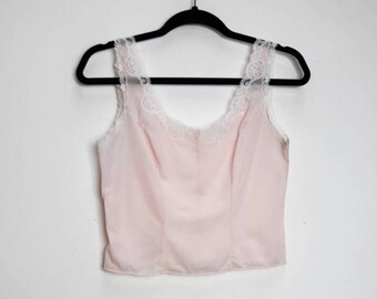 neon pink sheer top