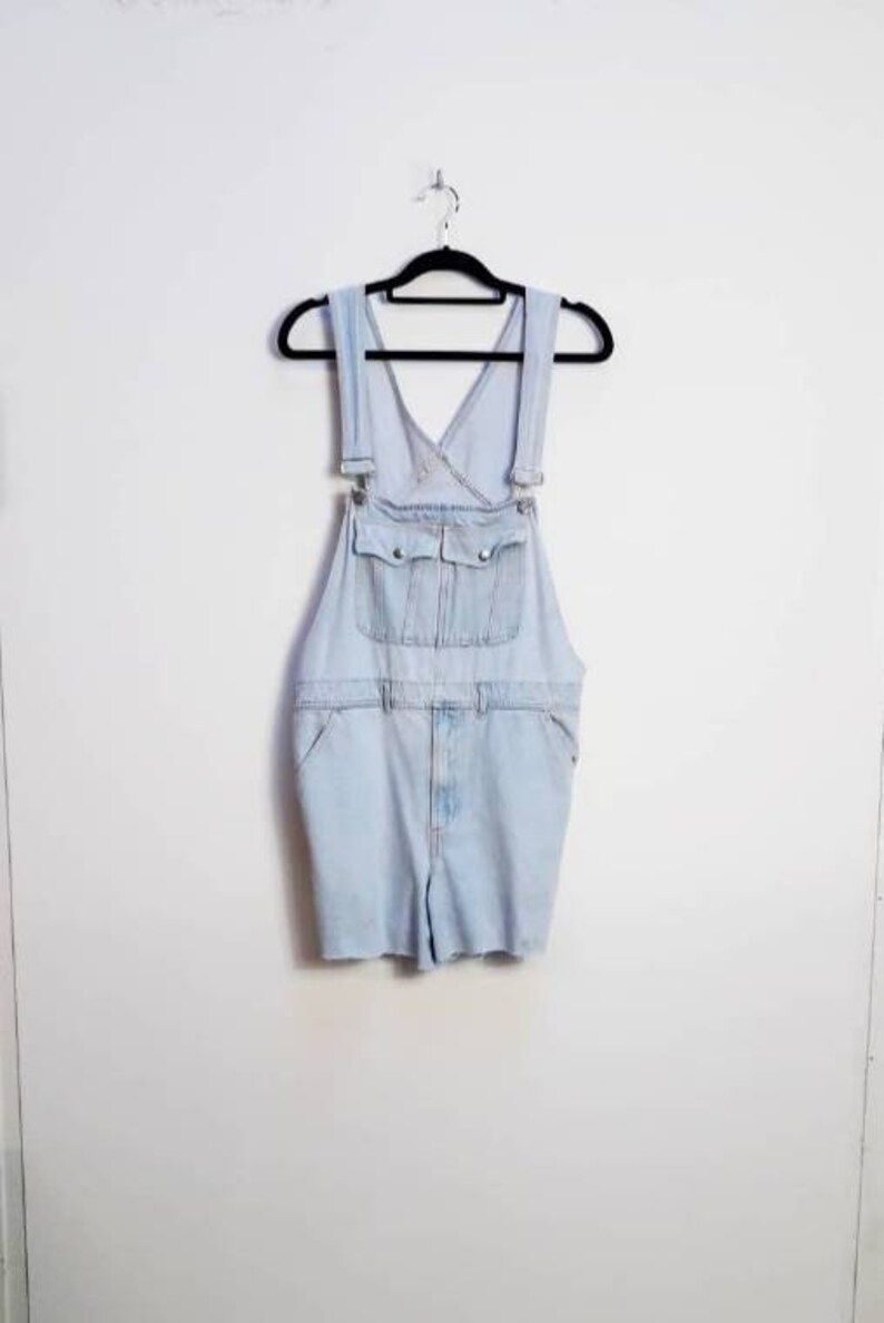 womens light blue dungarees