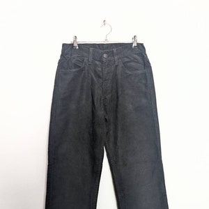 Womens Skinny High Waisted Jeans Coated Jegging Leather Look Pant 