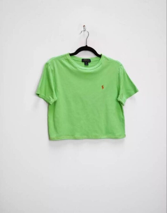 Ralph Lauren Crop Top Vintage Green 
