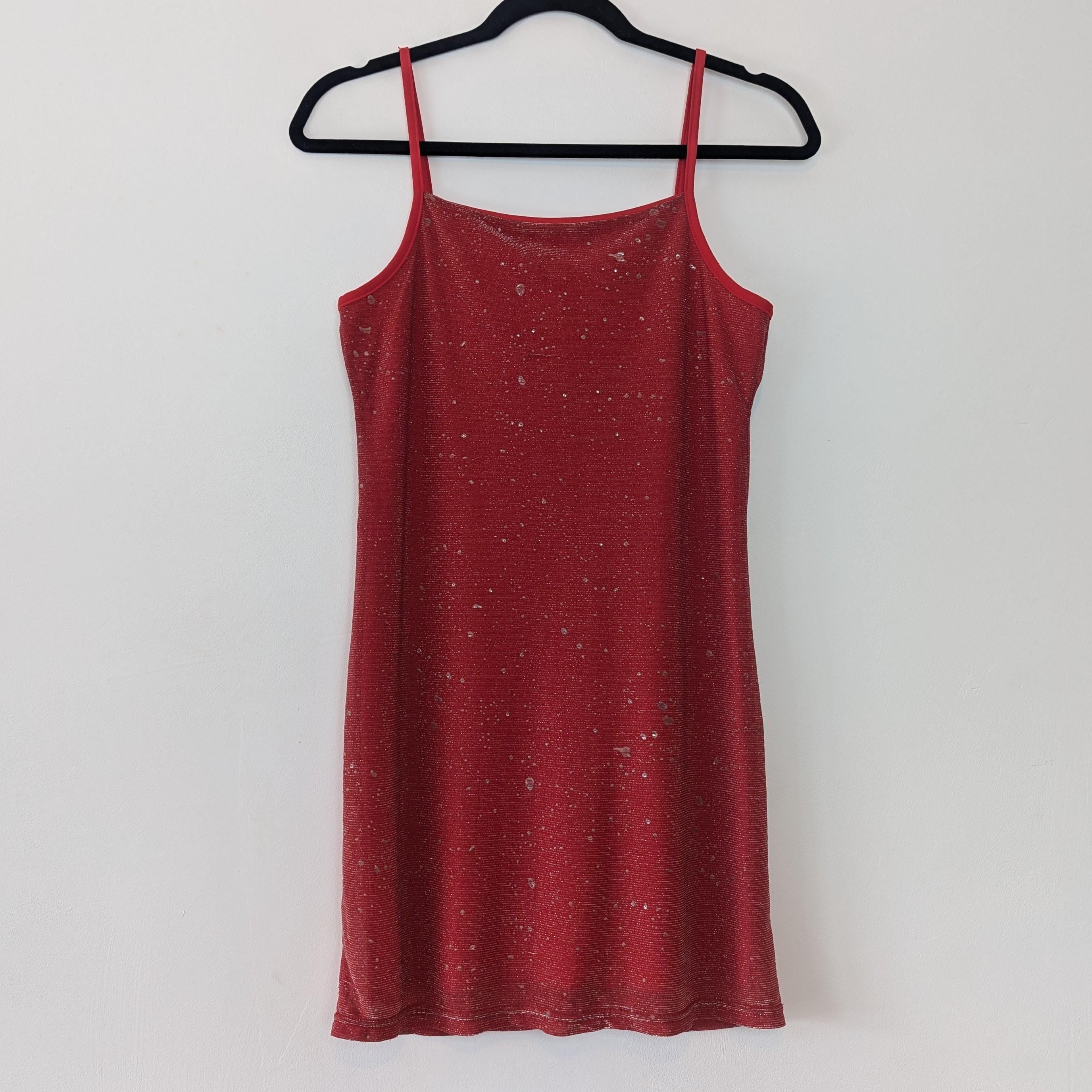Red Sparkly Dress - Etsy UK