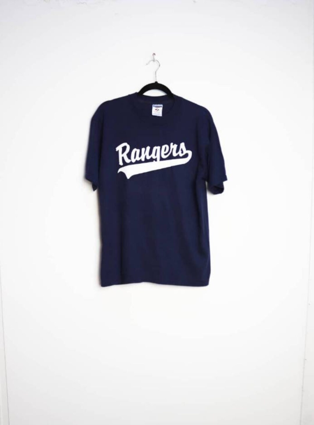 Rangers Tshirt Vintage Graphic Tee Medium Tshirt Rangers Sports Top