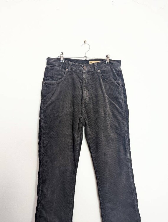 Schwarzer Cord Jeans Vintage Vintage Wrangler Cord Cord Jeans Wrangler Cordhose Cordhose Cord L Jeans L Schwarz Jeans Jeans