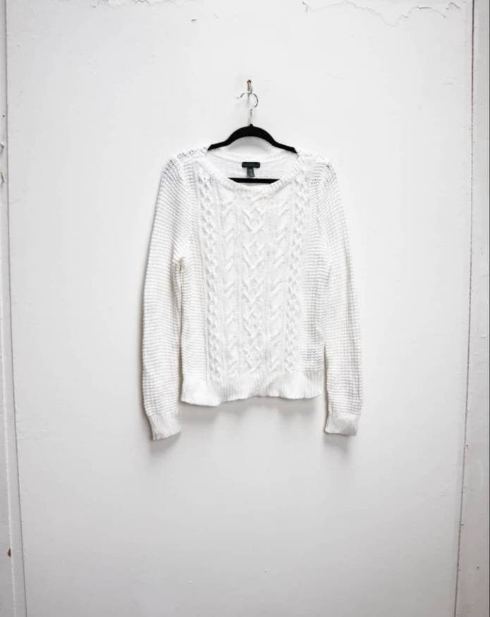 Ralph Lauren Jumper Vintage White 