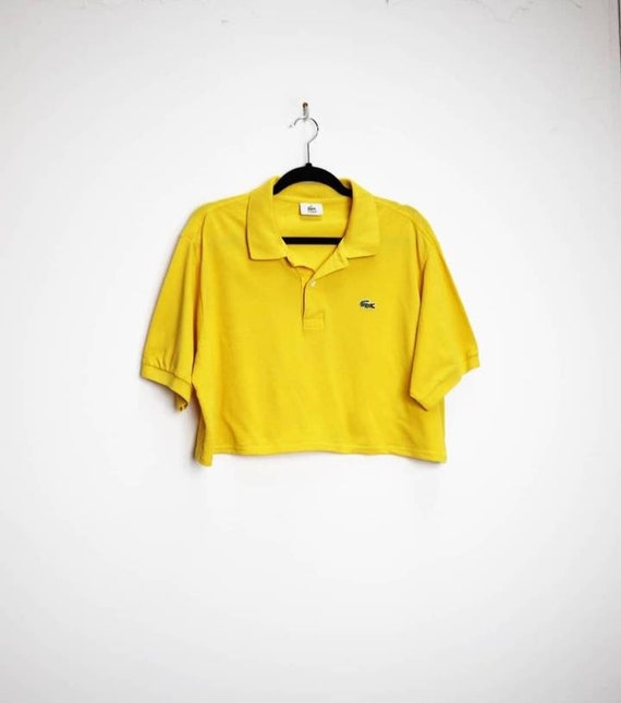 polo cropped lacoste