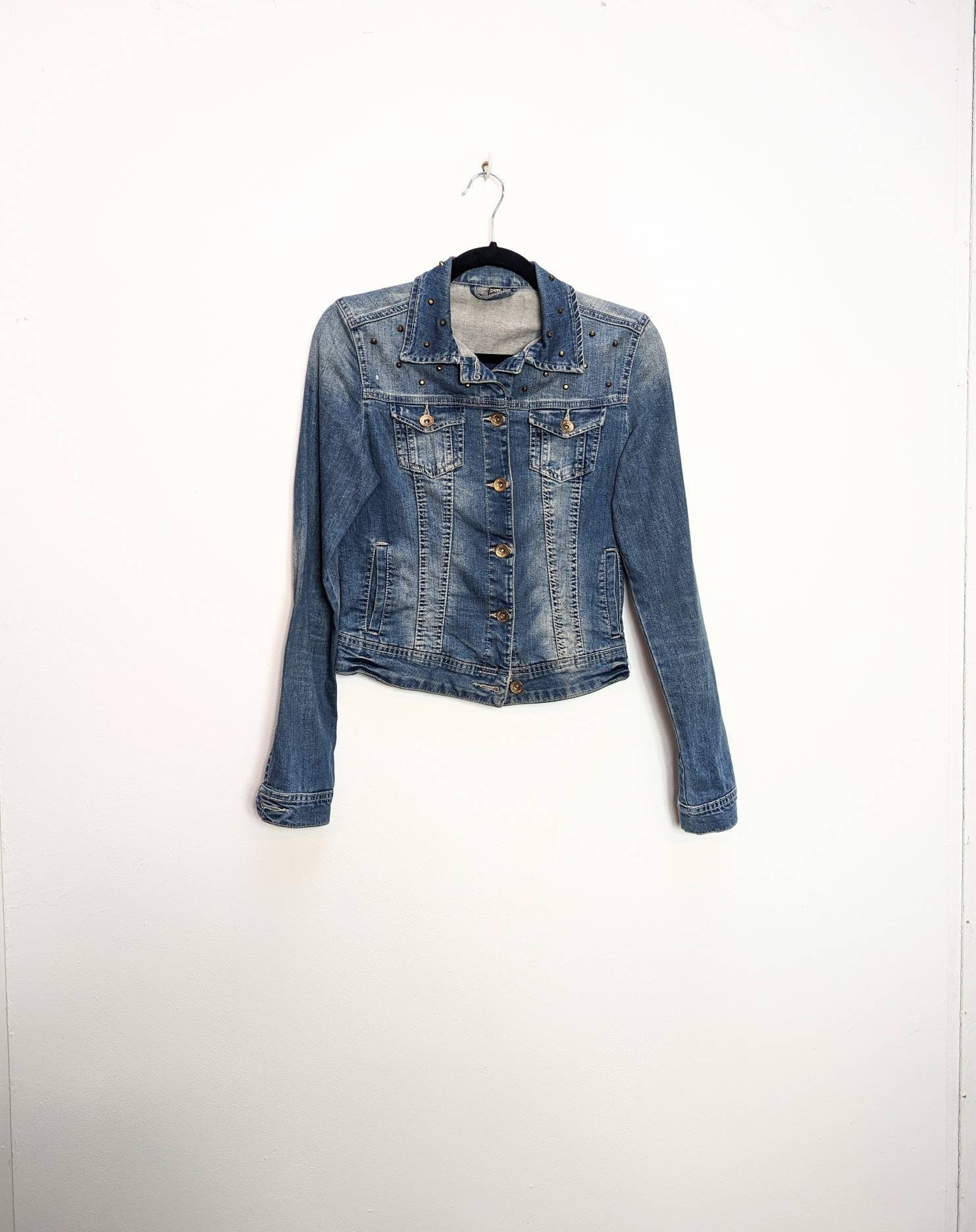 Bluesuède denim jacket Blue Denim Jacket Vintage Denim Jacket XS Women's Denim Jacket
