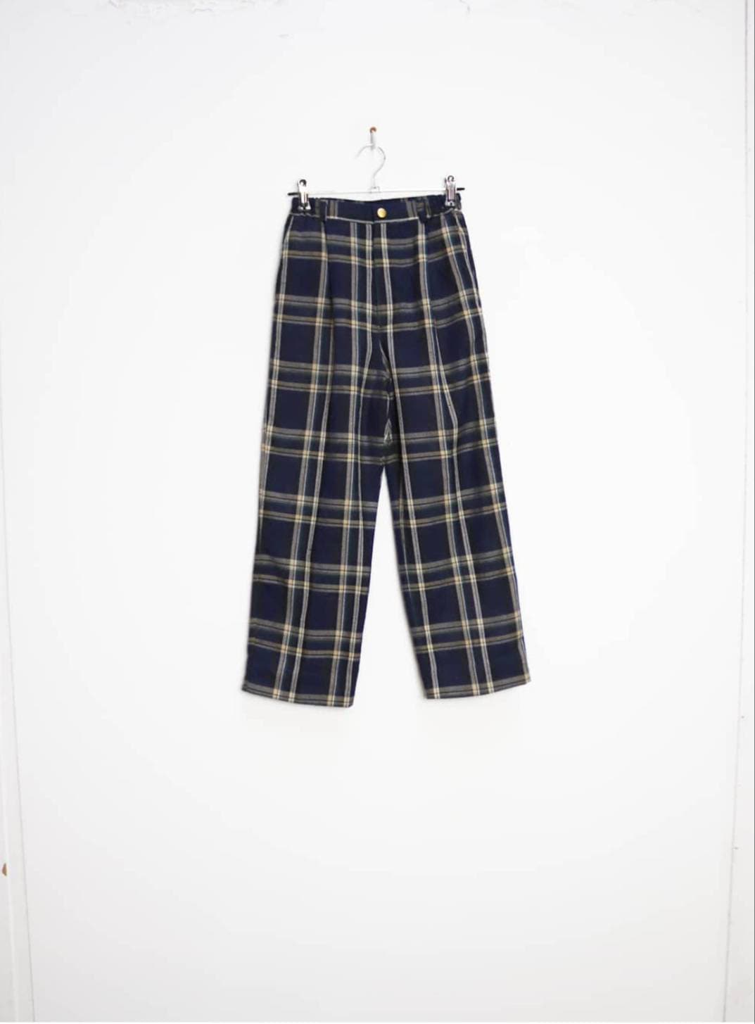 Plaid Trousers - Etsy