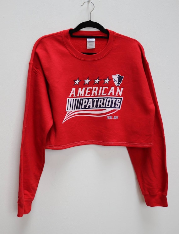 Patriots 2025 crop sweatshirt