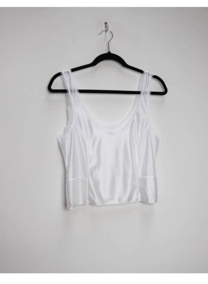 topshop white cami
