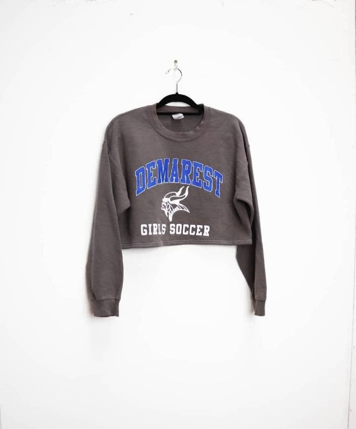 Cropped Sweatshirt Vintage Crop Graphic 
