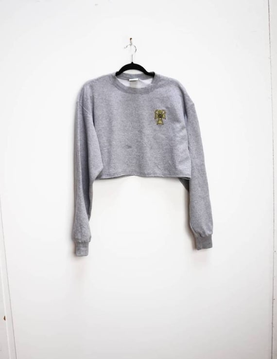 Cropped vintage sweatshirt deals