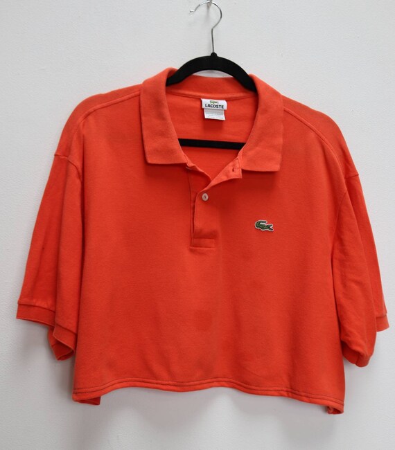 polo cropped lacoste