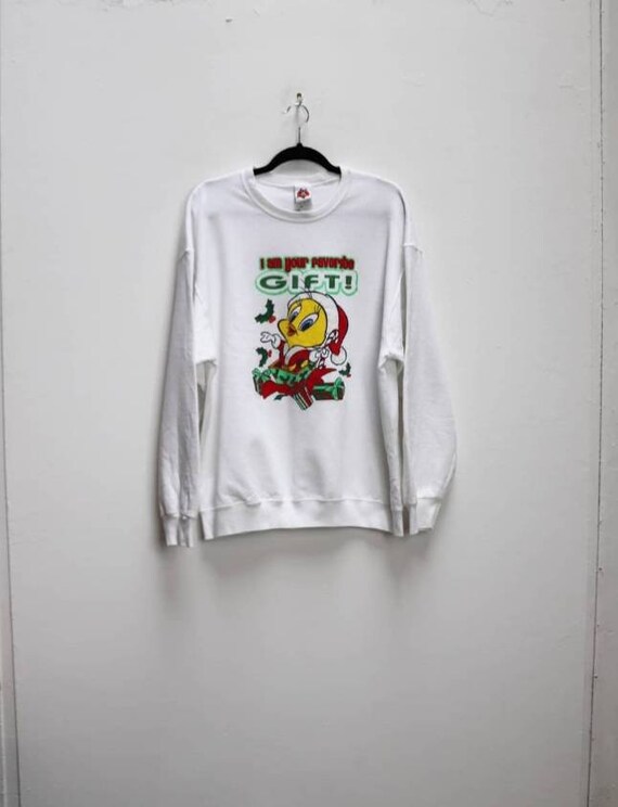 Tweety Bird Christmas Sweatshirt 