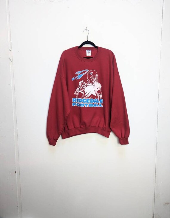 Red graphic jumper hot sale