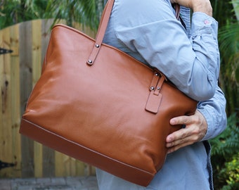 Sac à bandoulière en cuir - Sac zippé - 100% cuir veau - 50001