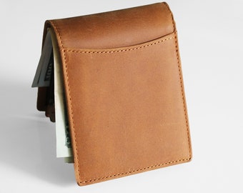 SUPER SALE - Leather wallet - ready to ship - discounted 8001