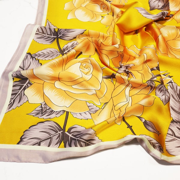 Yellow Scarf Etsy