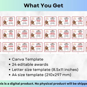 Football Certificate Editable Kids Football Team Awards Canva Template ...