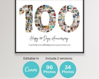 Collage Birthday Number