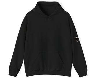 Coffee Hoodie, Espresso Lover Gift, Minimal Type Brew Ritual Pullover